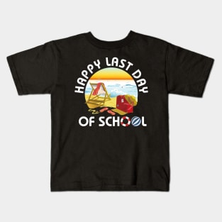 Happy Last Day Of School Tshirt End Of Year Gifts Shirt Kids T-Shirt